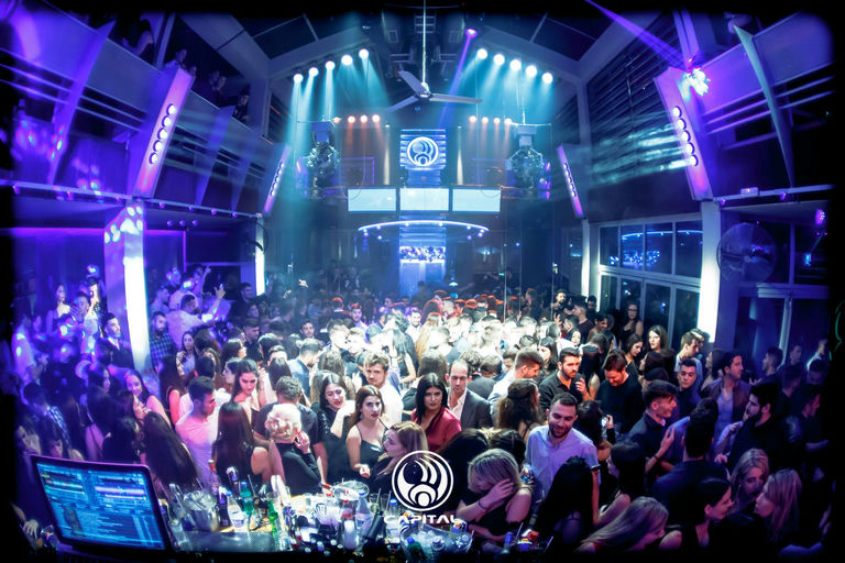 Capital Club, a night club in Lefkada, Greece