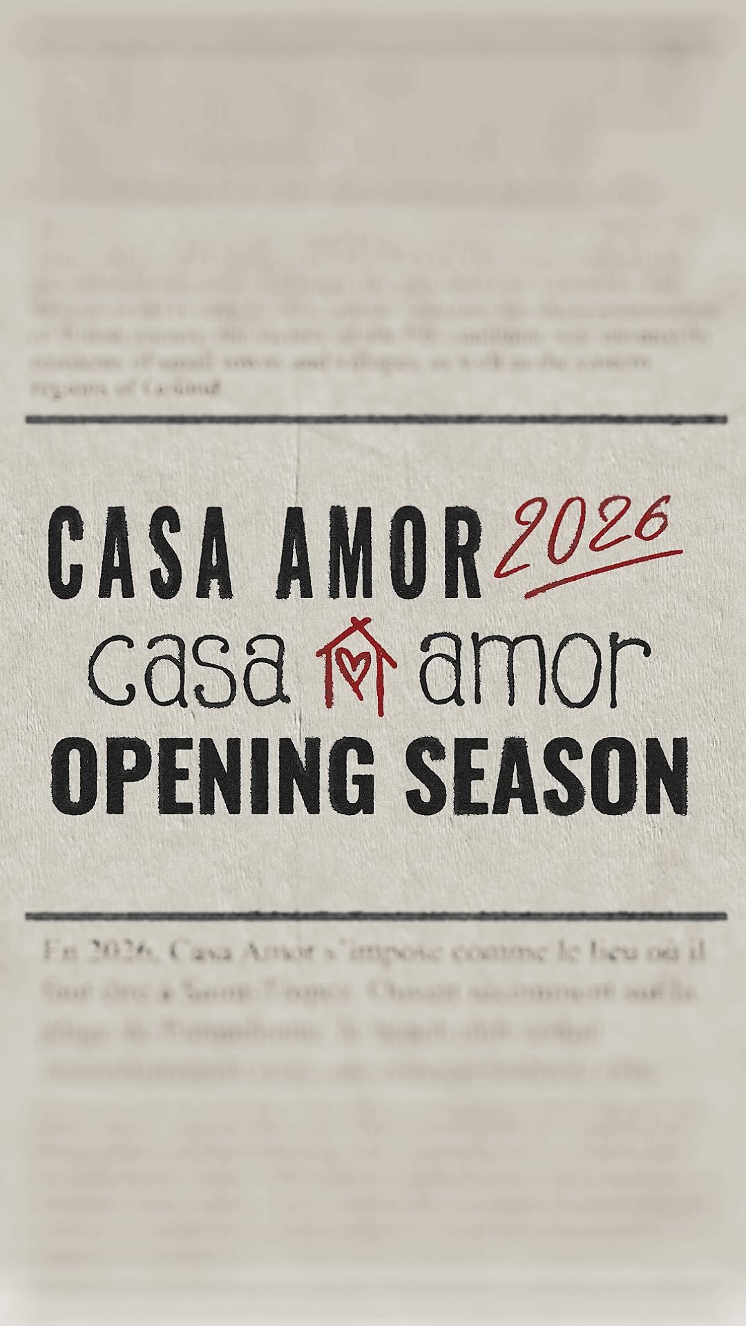 Video 1 from Casa Amor