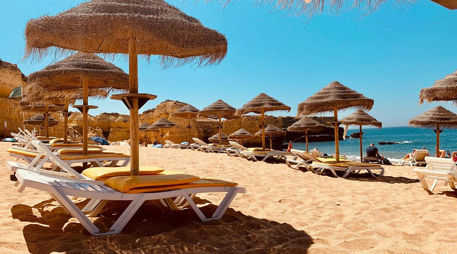 Castelo Beach Club, a beach club in Lisbon, Portugal