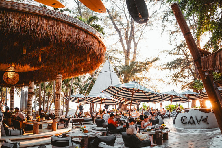 Cave Beach Club, a restaurant in Pattaya, Thailand