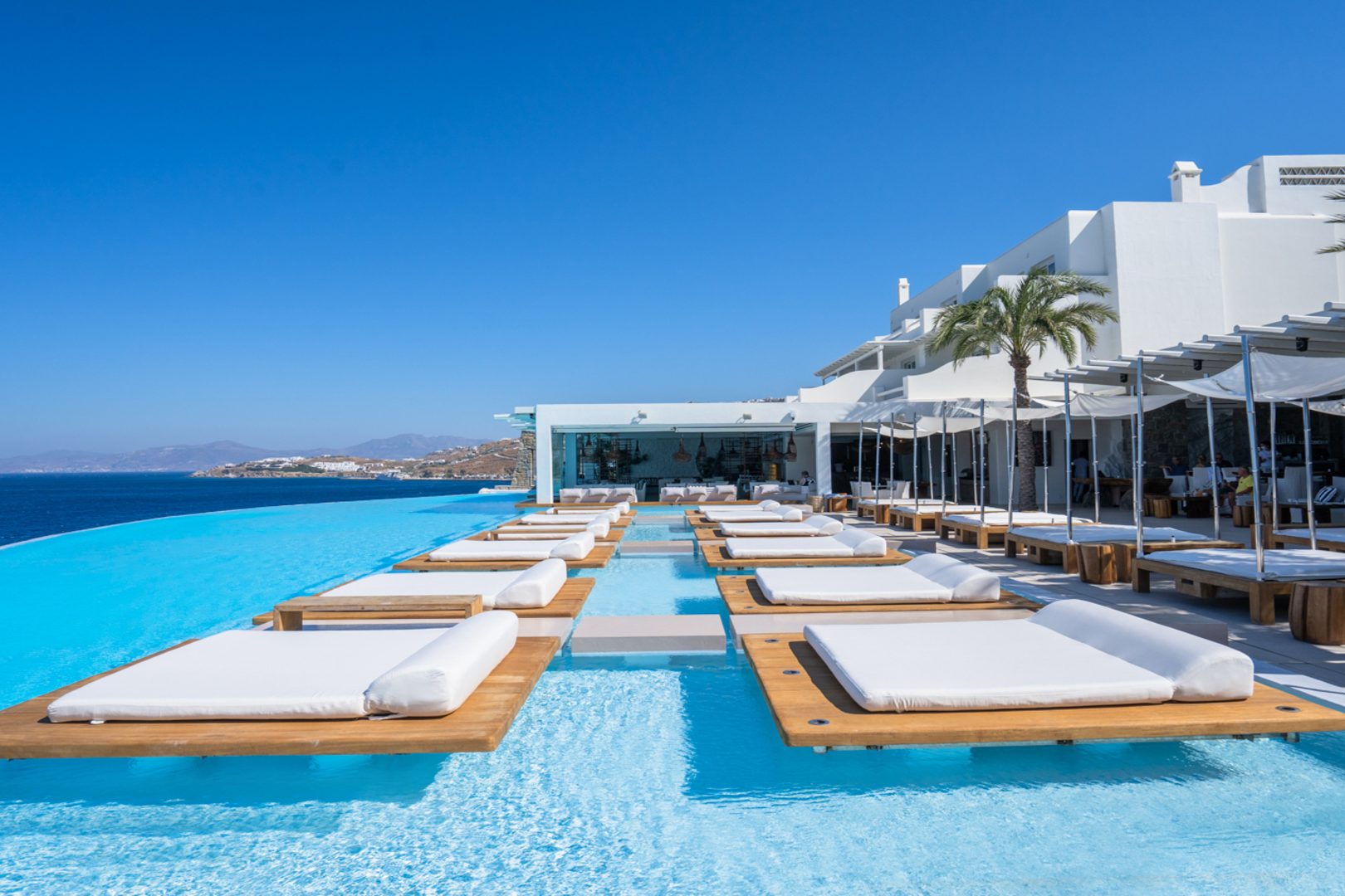 Cavo Tagoo, a beach club in Mykonos, Greece — photo 3