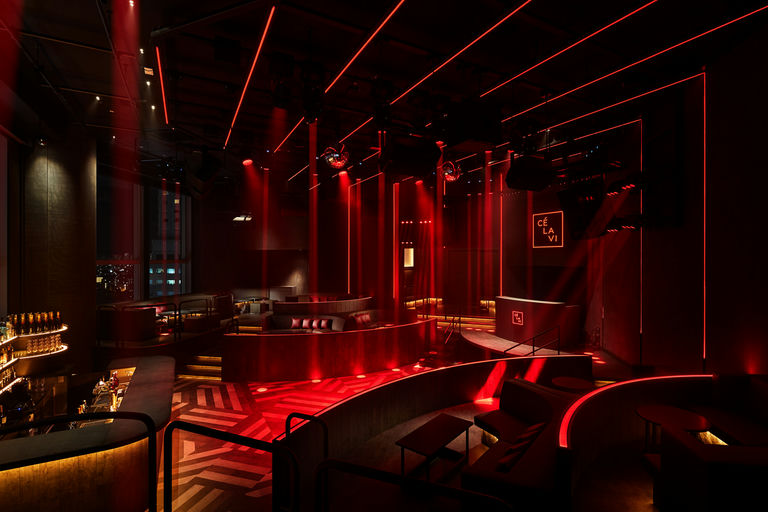 CE LA VI Club Lounge, a lounge in Tokyo, Japan