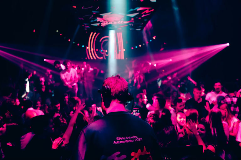 Chez Ginette, a night club in Brussels, Belgium