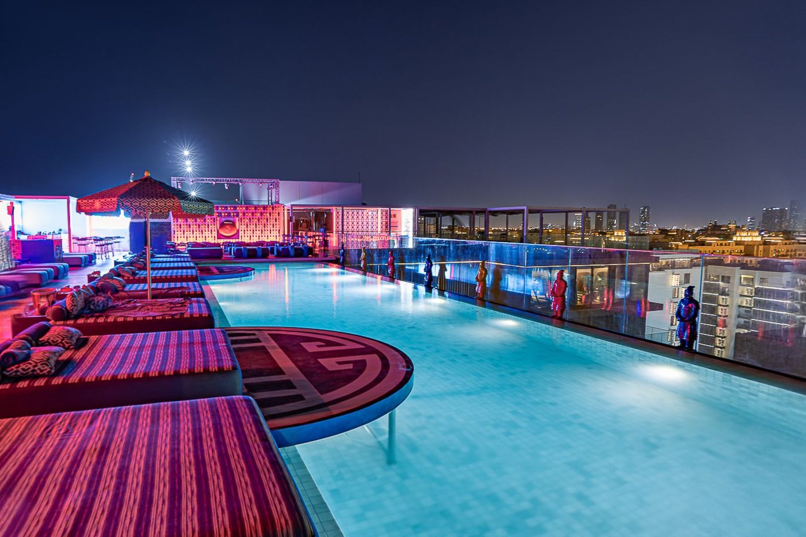 Chinawhite Skypool at Radisson Beach, a rooftop in Dubai, UAE — photo 5