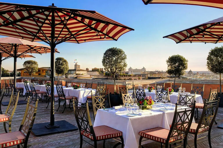 Cielo Terrace, a restaurant in Rome, Italy