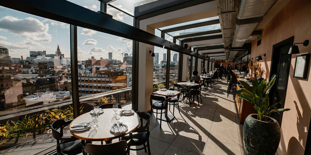 Climat Rooftop Bar, a restaurant in Manchester, England