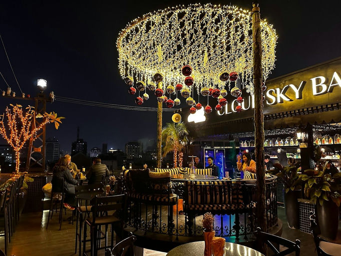 Cloud Sky Bar, a bar in Hanoi, Vietnam