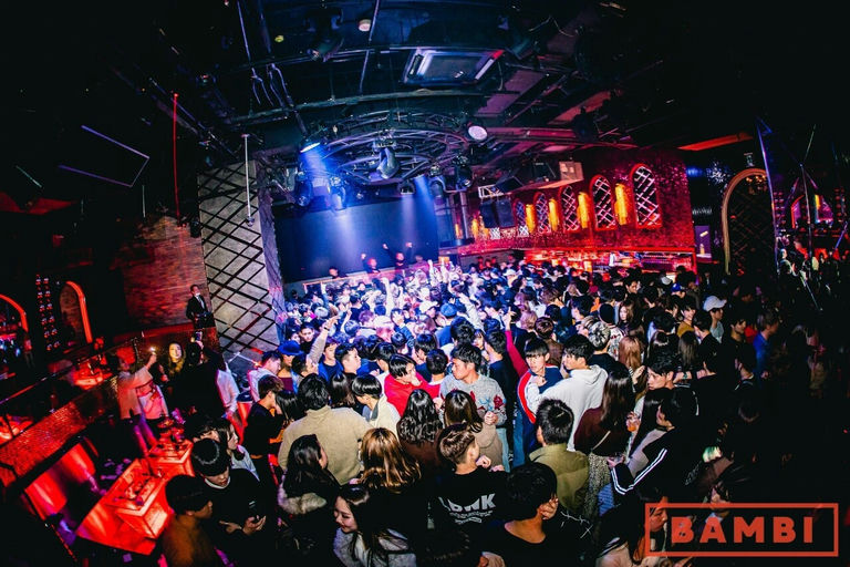Club Bambi, a night club in Osaka, Japan