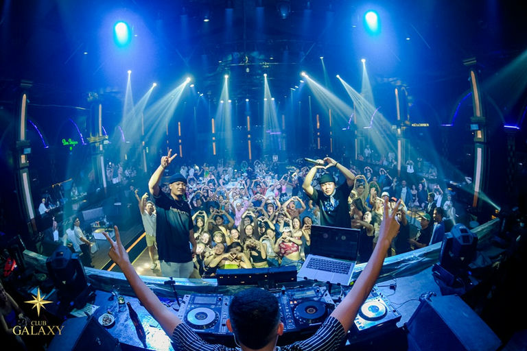 Club Galaxy, a night club in Borocay, Philippines