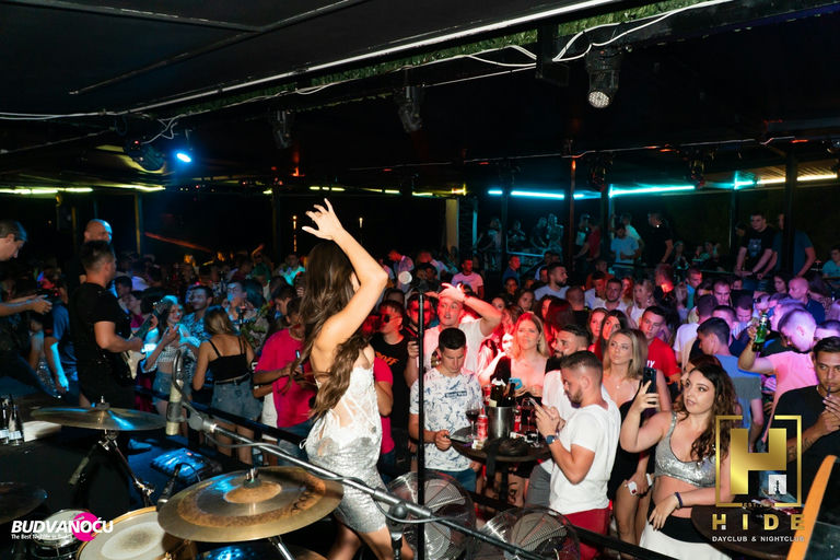 Club Hide, a night club in Budva, Montenegro