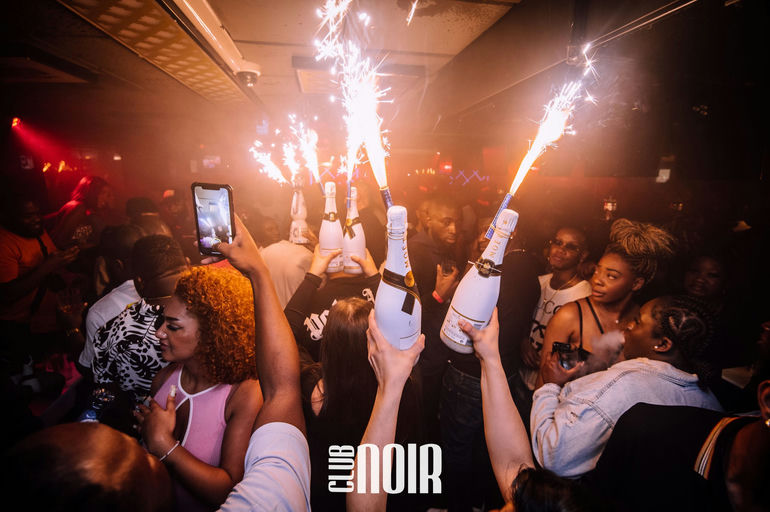 Club Noir, a night club in Amsterdam, Netherlands