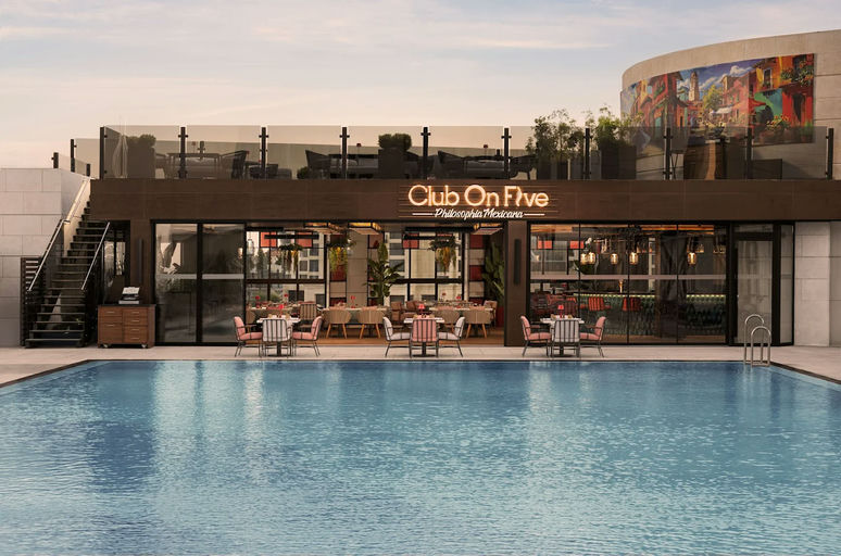 Club On Five, a restaurant in Amman, Jordan