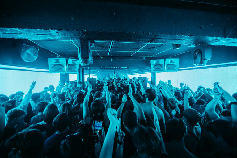Club Vaag, a night club in Antwerp, Belgium
