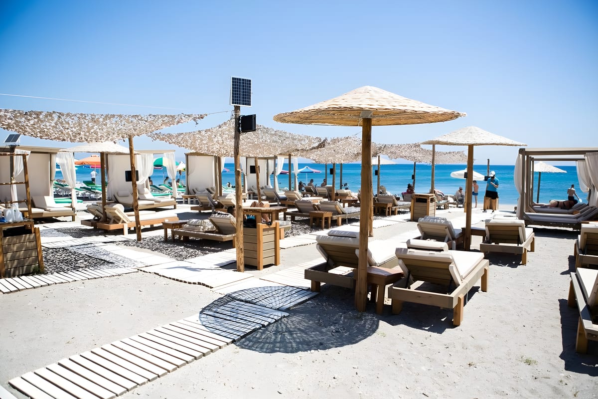 COCO Beach, a restaurant in Kos, Greece — photo 1