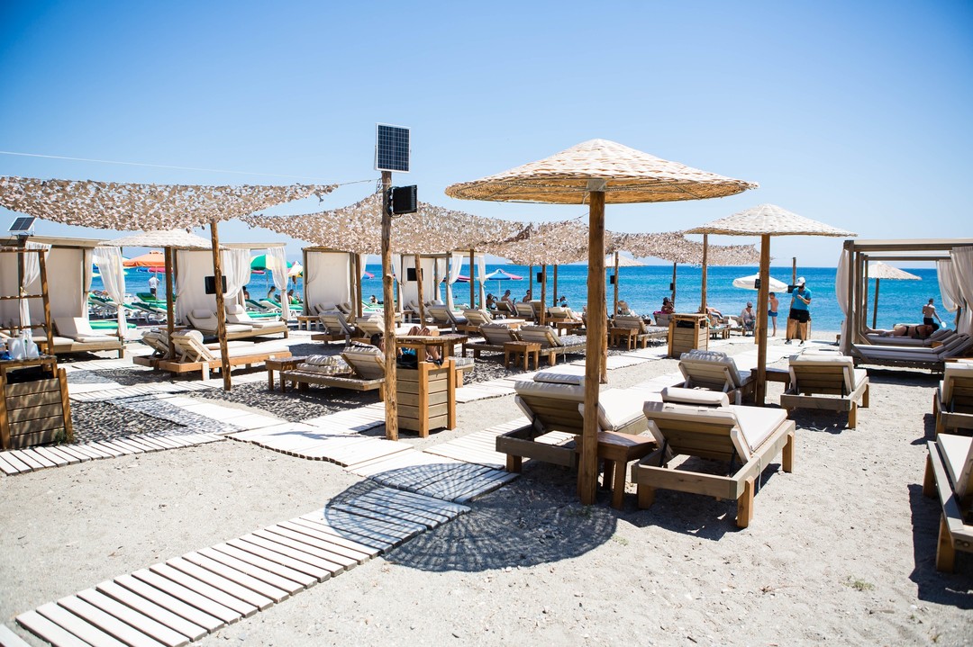 COCO Beach, a restaurant in Kos, Greece