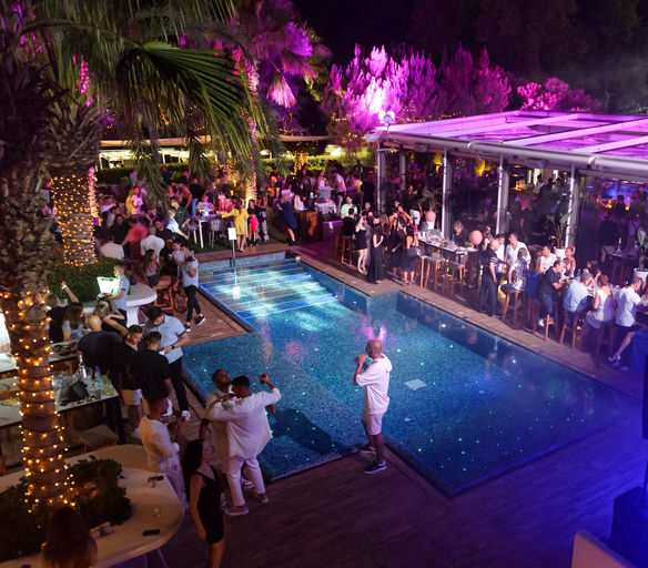 Columbia Beach Club, a restaurant in Limassol, Cyprus