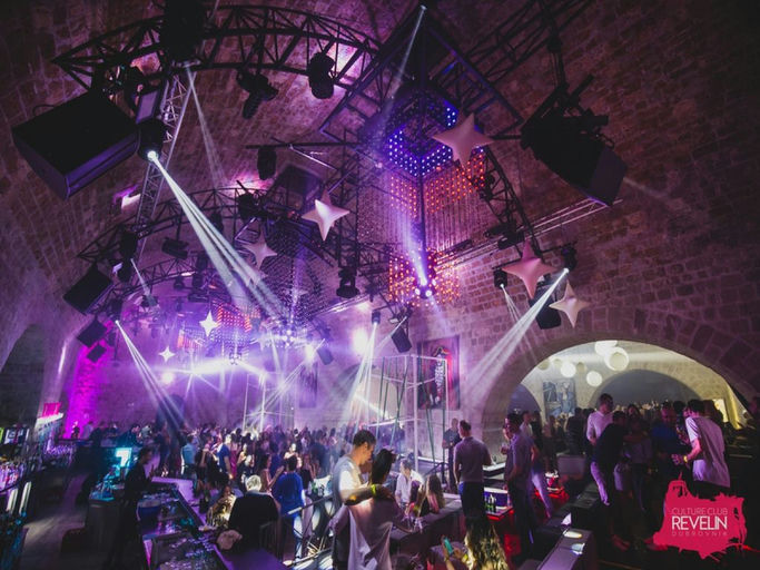 Culture Club Revelin, a night club in Dubrovnik, Croatia
