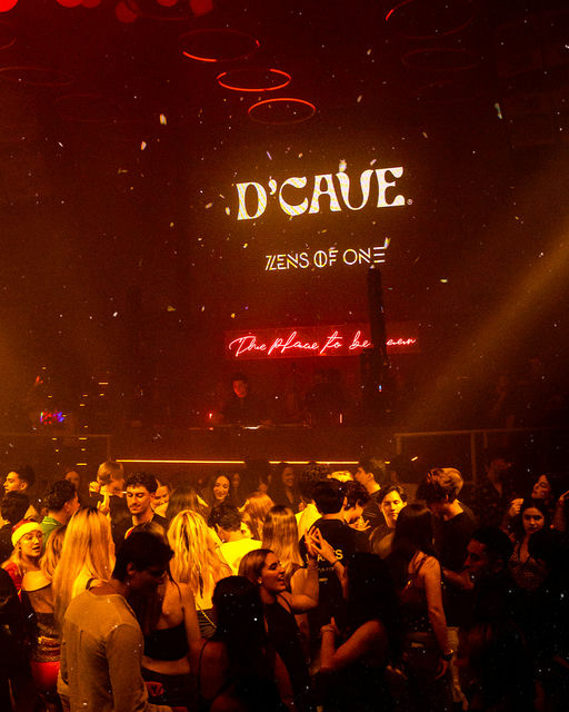 D'Cave, a night club in Cancun, Mexico
