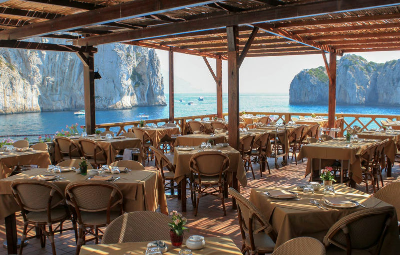 Da Luigi, a restaurant in Capri, Italy