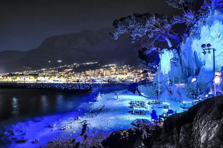 Deep, a night club in Makarska, Croatia