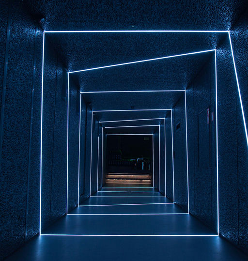 Do Not Disturb at The W, a night club in Amsterdam, Netherlands