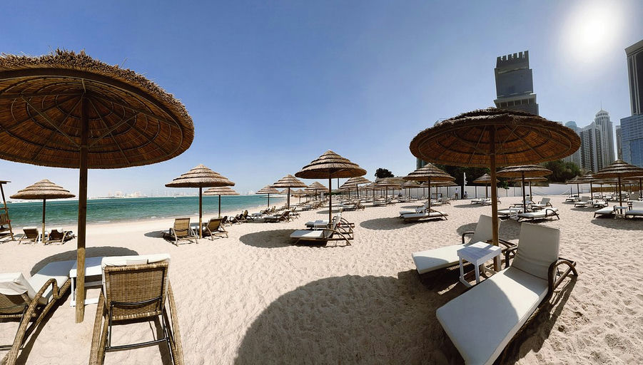 Doha Sands, a beach club in Doha, Qatar