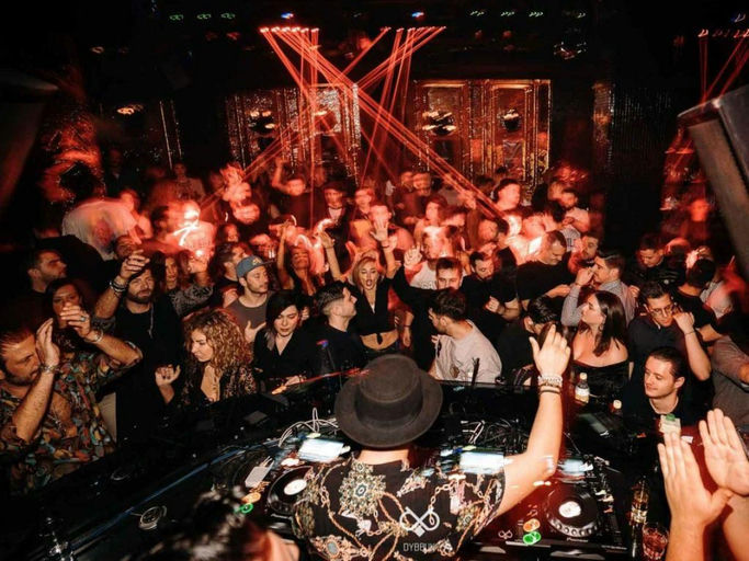 Dybbuk , a night club in Athens, Greece