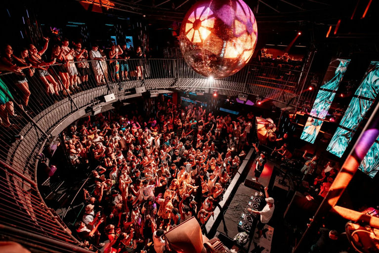 Eden, a night club in Ibiza, Spain