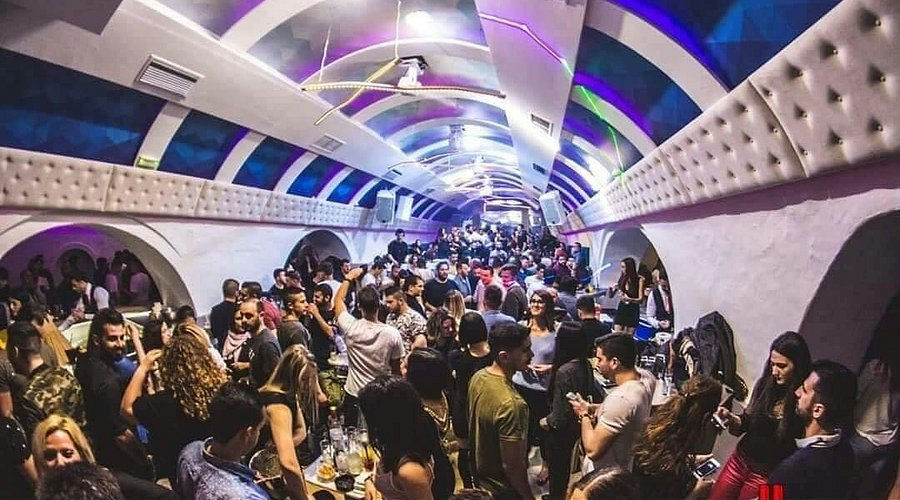 Enigma Club, a night club in Santorini, Greece