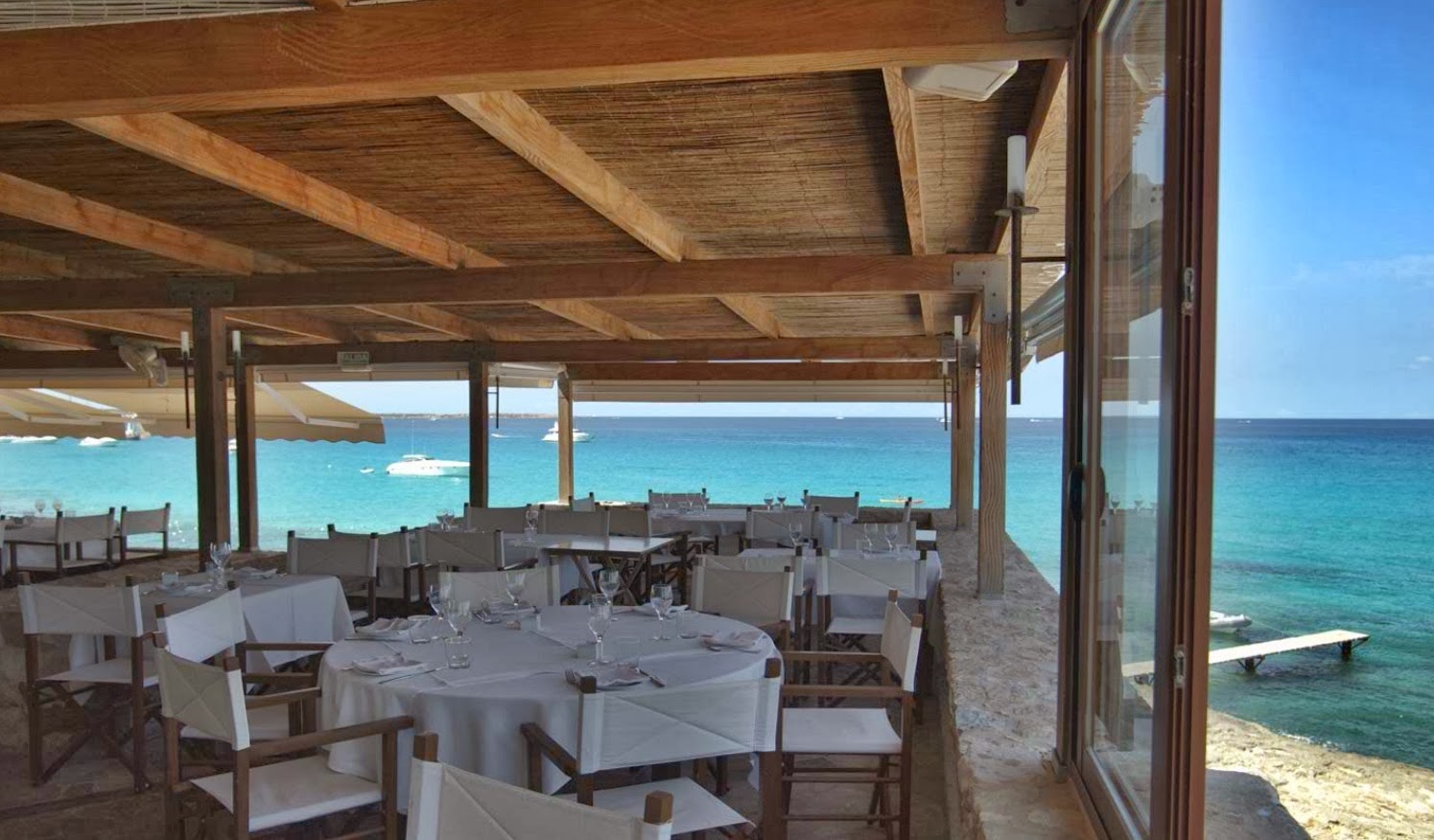 Es Moli de Sal, a restaurant in Formentera, Spain