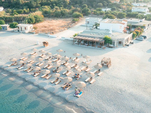 FAROS Seaside Bar, a restaurant in Kos, Greece