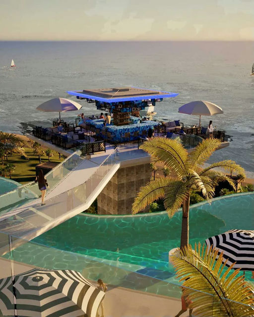 Fira Beach Club, a beach club in Phuket, Thailand