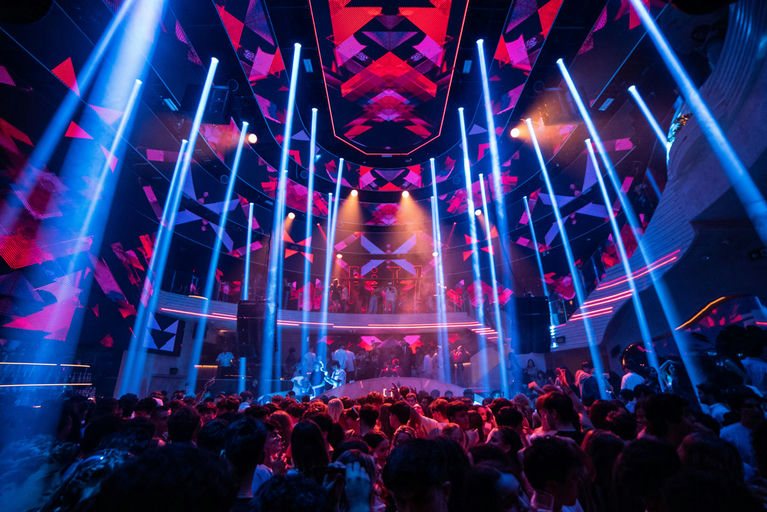 Fitz, a night club in Madrid, Spain