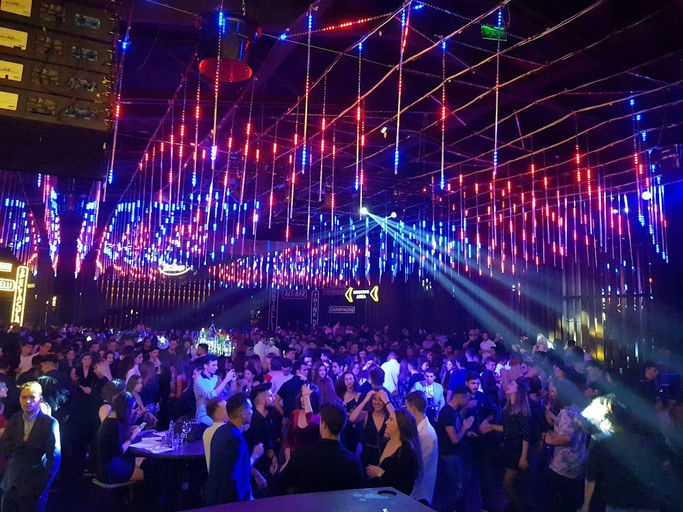 Fratelli Studios, a night club in Bucharest, Romania