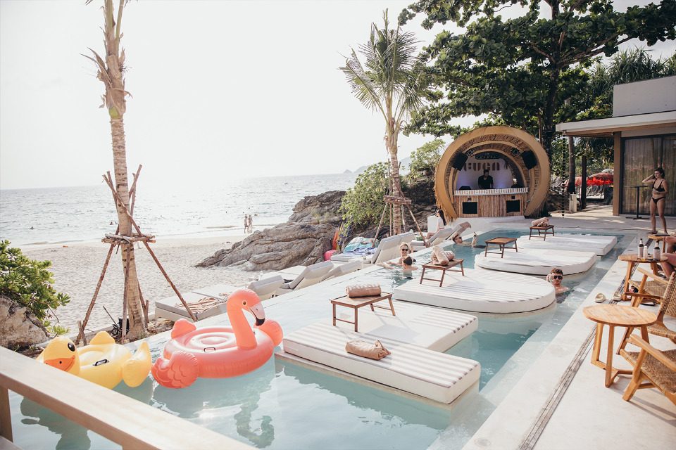 Fuga Beach Club, a beach club in Phuket, Thailand — photo 1