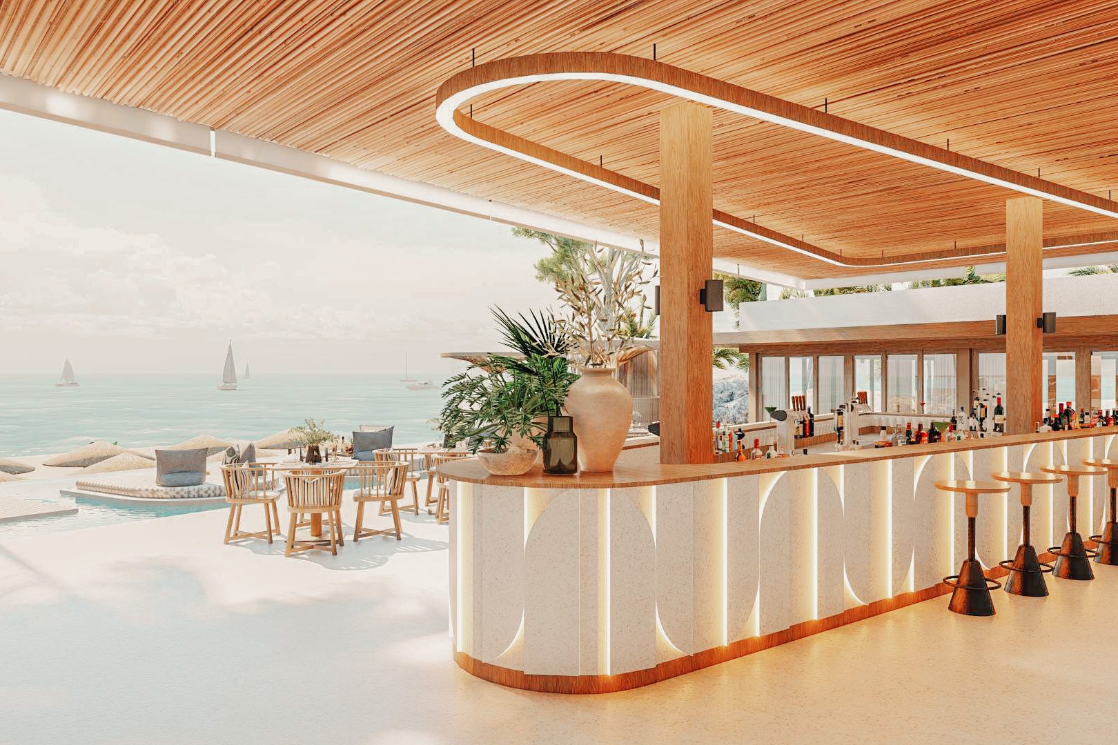 Fuga Beach Club, a beach club in Phuket, Thailand — photo 3