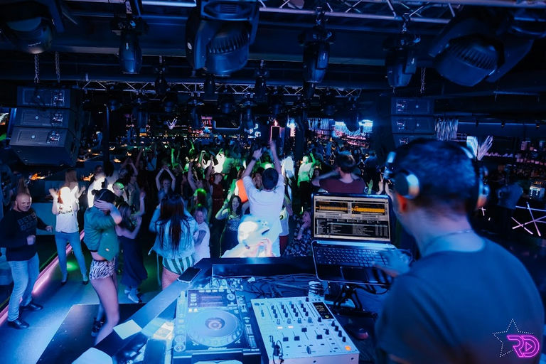 Gagarin, a night club in St. Petersburg, Russia