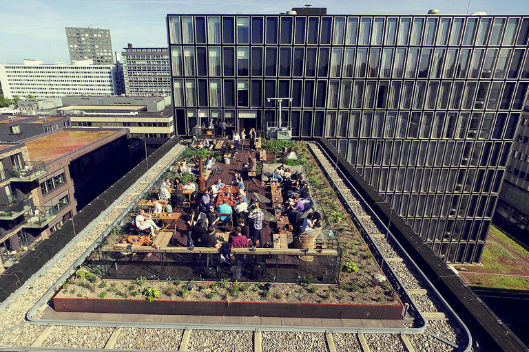Gapp, a rooftop in Amsterdam, Netherlands