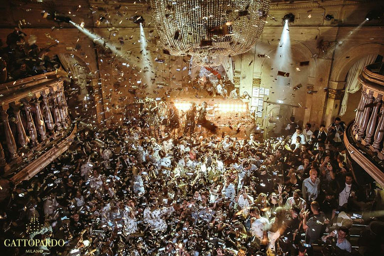 Gattopardo  , a night club in Milan, Italy