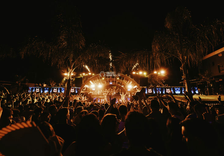 Gianpula Vllage, a night club in Rabat, Morocco