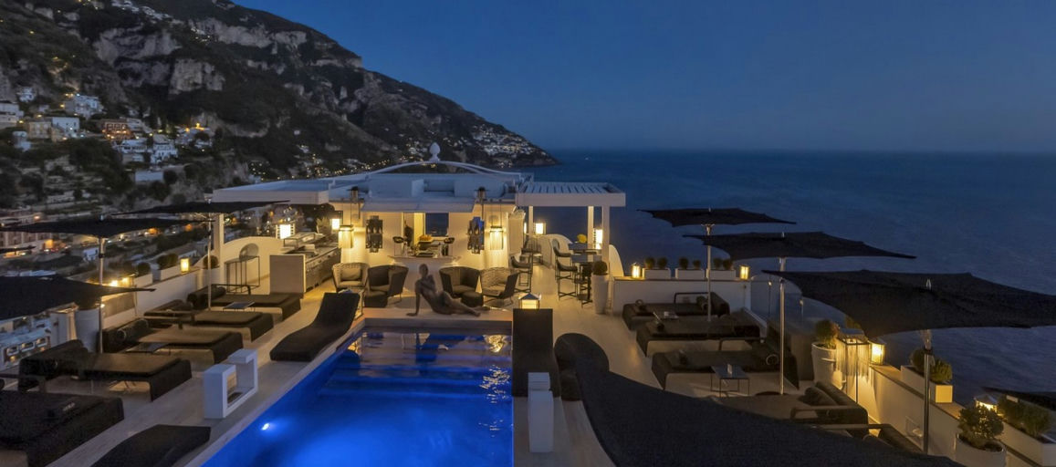 Gold Sky Lounge at Villa Franca, a lounge in Amalfi Coast, Italy