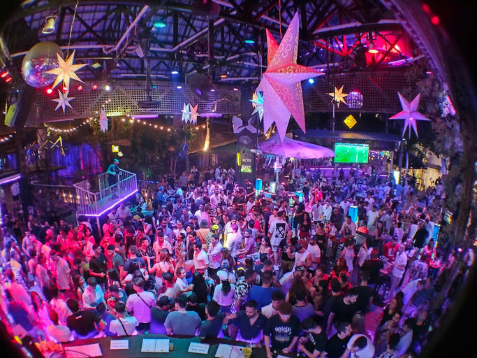 Green Mango Club, a night club in Koh Samui, Thailand