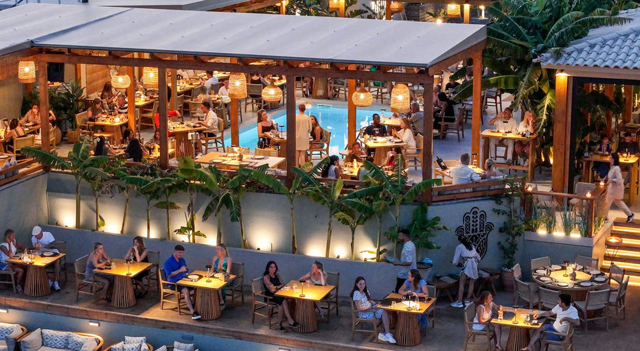 Hamsa Beach Bar, a restaurant in Zakynthos, Greece