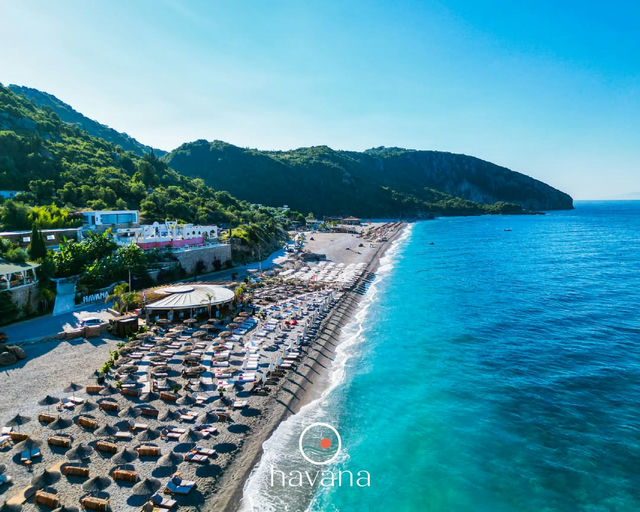 Havana Beach Club, a beach club in Dhërmi , Albania