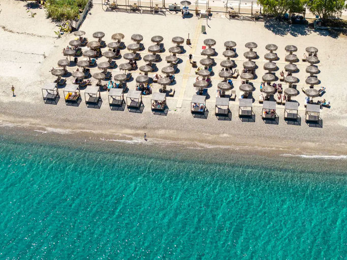 Heaven Beach Bar, a restaurant in Kos, Greece