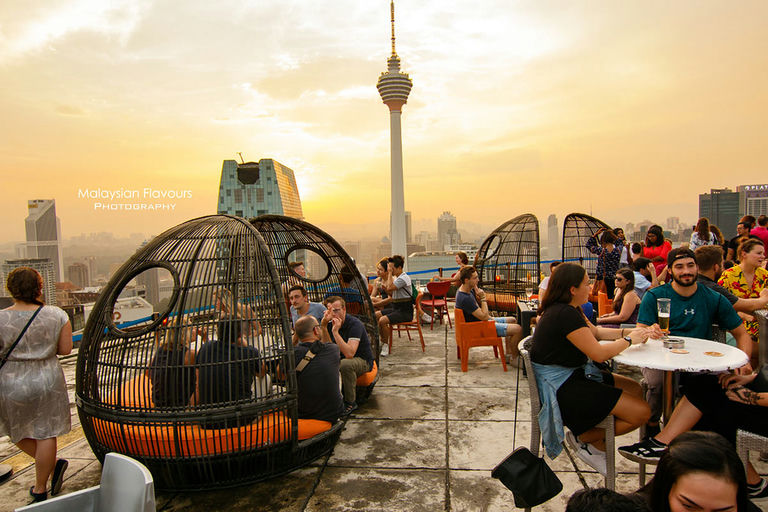 Heli Lounge, a bar in Kuala Lumpur, Malaysia