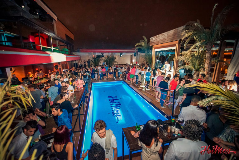 Hot Mess, a pool club in Belgrade, Serbia