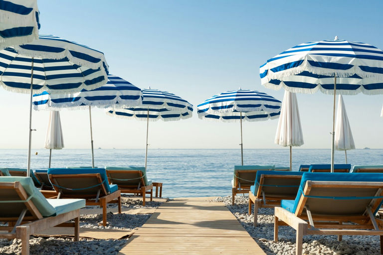 Hotel Amour Beach, a beach club in Nice, France
