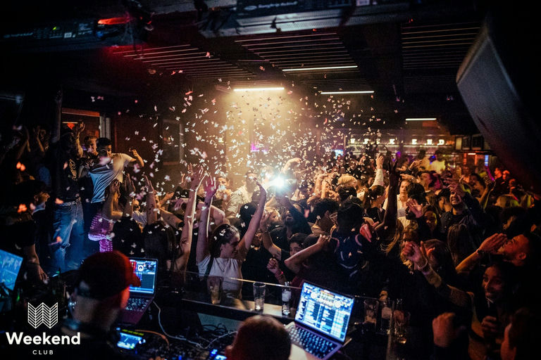 House of Weekend, a night club in Berlin, Germany