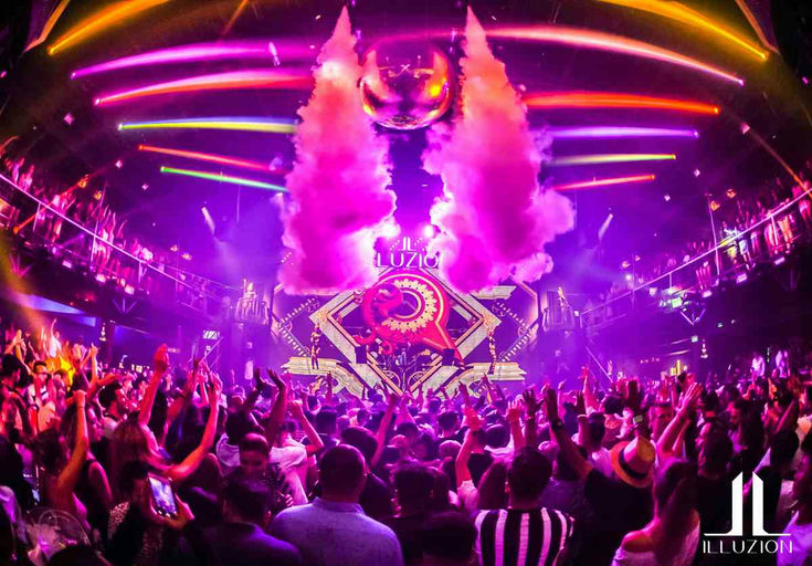 Illuzion  , a night club in Phuket, Thailand